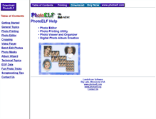 Tablet Screenshot of photoelf.org